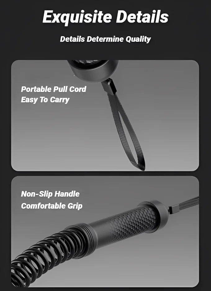 Ergonomic Strength Training Bar – Stainless Steel Biceps & Triceps Muscle Expander