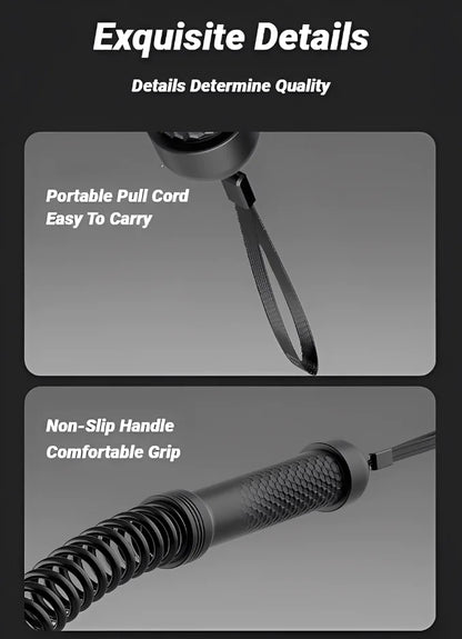 Ergonomic Strength Training Bar – Stainless Steel Biceps & Triceps Muscle Expander