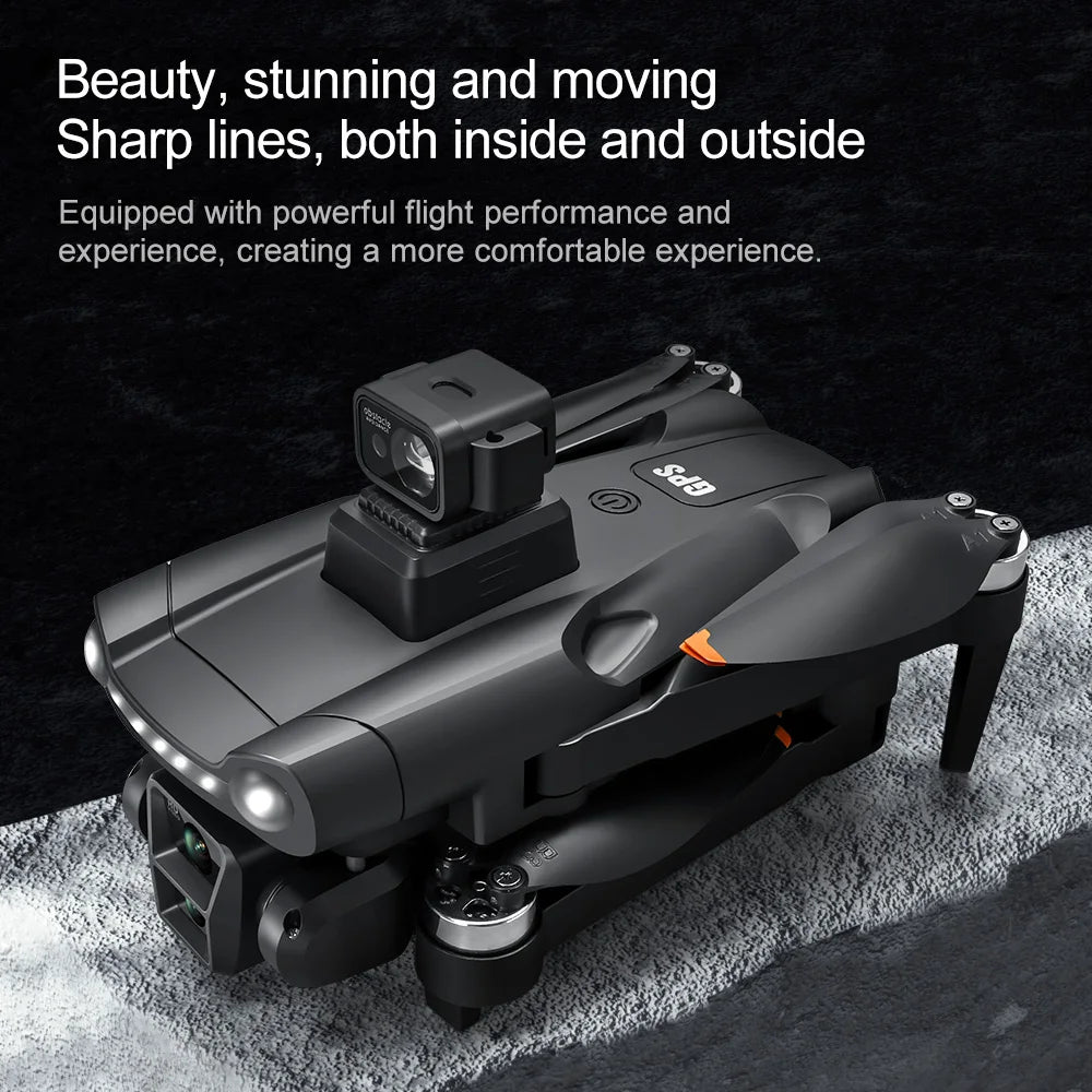 Xiaomi V198GPS Drone with 8K HD Camera – Foldable Brushless Quadcopter with Obstacle Avoidance & Optical ESC Aerial Tech