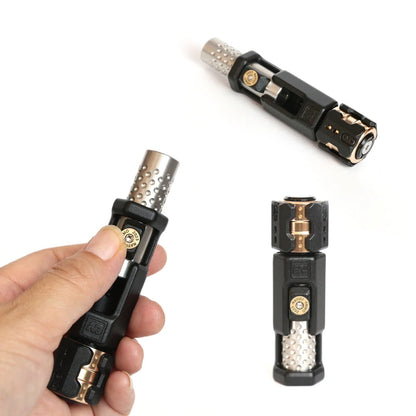 Musketeers Gun Bolt Type Fidget Spinner – Metal EDC Haptic Slider, ADHD Stress Relief & Office Desk Toy for Adults