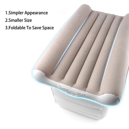 Portable Inflatable Airplane Mattress – Travel Bed for Planes & Cars, Comfortable Air Cot for Easy Sleeping