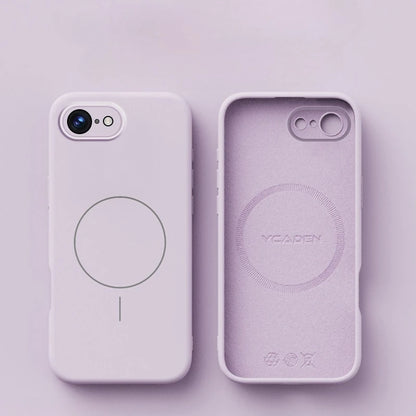 Original Liquid Soft Silicone Magsafe Case — Magnetic Wireless Charging Cover for iPhone 11–16 Pro Max