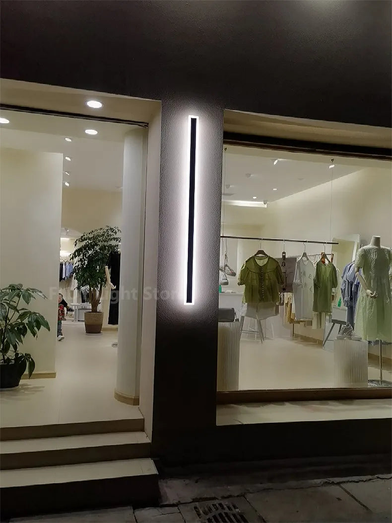 Outdoor Wall Lamp – IP65 Waterproof LED Long Corridor & Staircase Light, Balcony, Villa & Garden Entrance Lighting