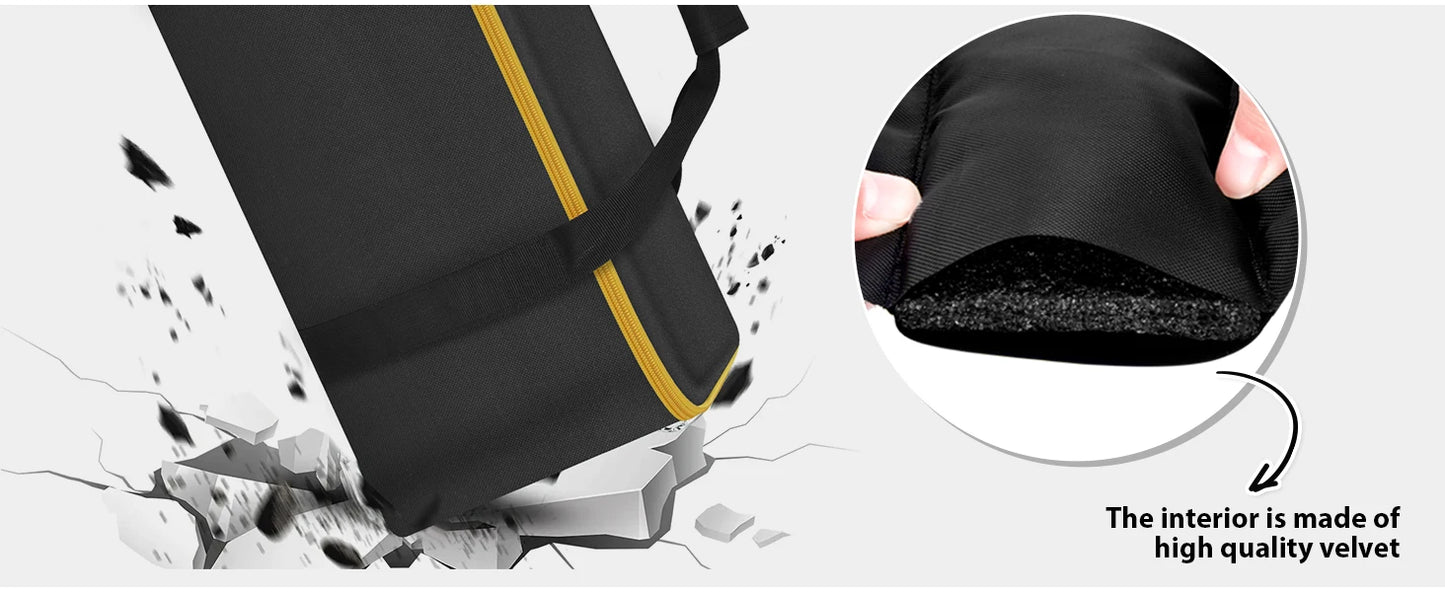 Hard Tool Carrying Case for DEWALT 20V Max & Compatible Circular Saws – Protective Organizer Bag (Case Only)