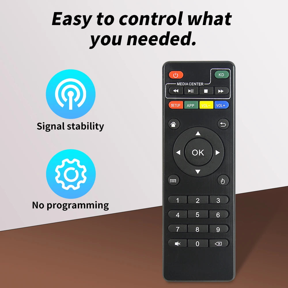 X96 Mini Universal Remote for Android TV Box, Compatible with MXQ Pro ...