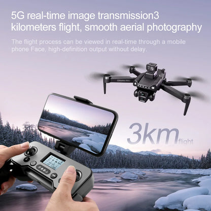 Xiaomi V198GPS Drone with 8K HD Camera – Foldable Brushless Quadcopter with Obstacle Avoidance & Optical ESC Aerial Tech