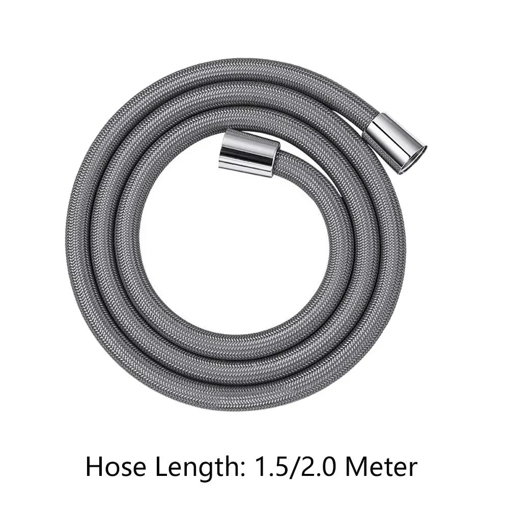 1.5/2M Anti-Kink Handheld Shower Hose — Flexible High-Pressure Nylon Tube with Universal GI/2 Connector