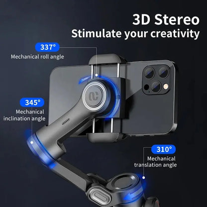 AOCHUAN 3-Axis Handheld Gimbal Stabilizer – SmartXE for iPhone & Android with AI Face Tracking for TikTok & Vlog