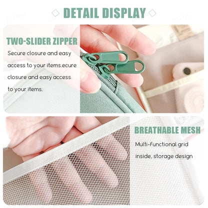 Tablet Handbag Case 9-11 inch: for iPad Air 4/5, Pro 11, Mini 5/6, XiaoMi, Samsung, Huawei, Lenovo - Shockproof Pouch Bag