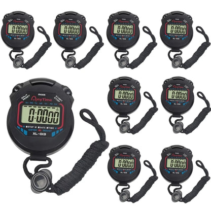 Waterproof Handheld Pocket Stopwatch – Professional Digital LCD Sport Timer for Timing Events