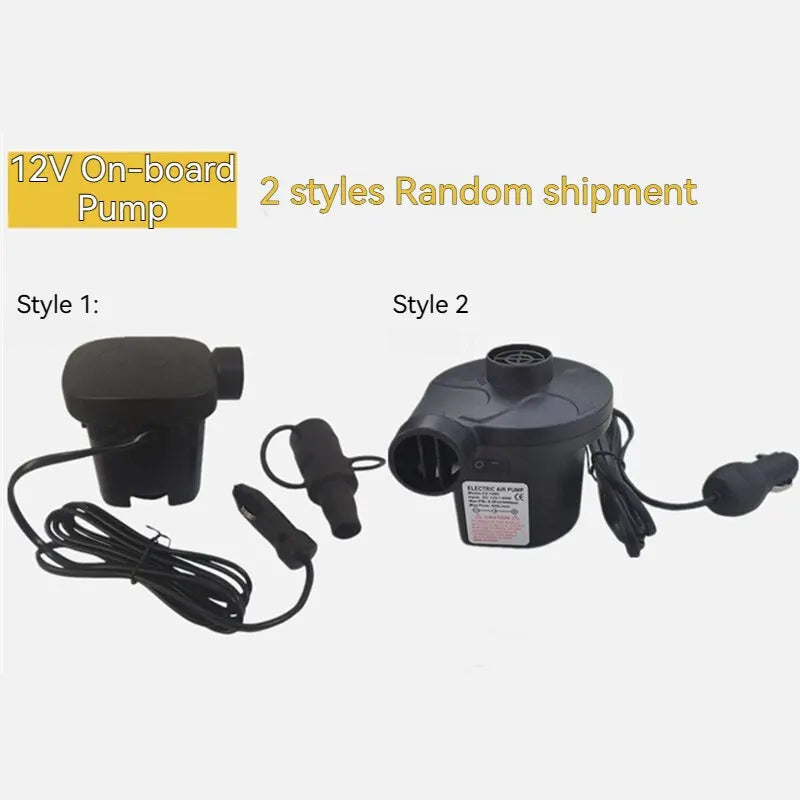 Car Travel Inflatable Mattress – Back Seat Air Bed Gap Filler for Long-Distance Camping