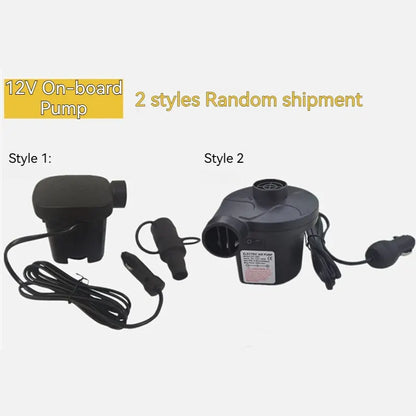 Car Travel Inflatable Mattress – Back Seat Air Bed Gap Filler for Long-Distance Camping