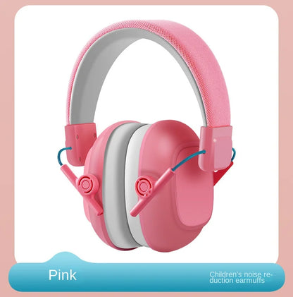 Kids Noise-Cancelling Earmuffs – Soundproof Headphones for Aircraft, Learning & Drums