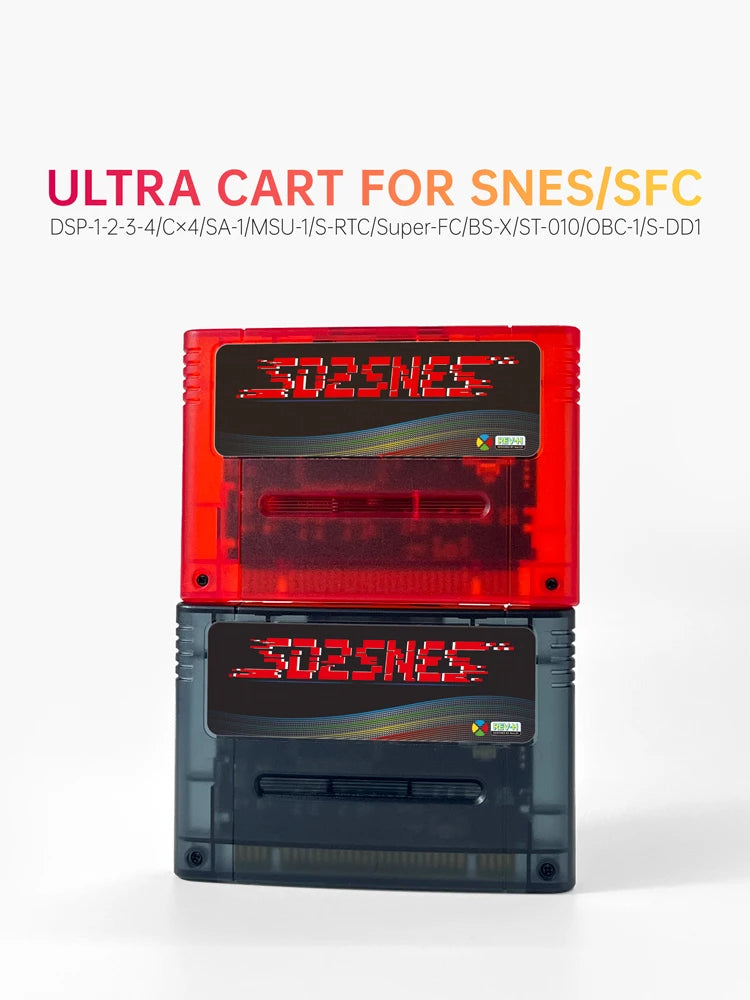 PALYPAK FXPAK Pro SD2SNES/SFC PRO Game Card — Open Source Cartridge with All Special Chips for Super Famicom US/JP/EU Console Firmware 1.11.0