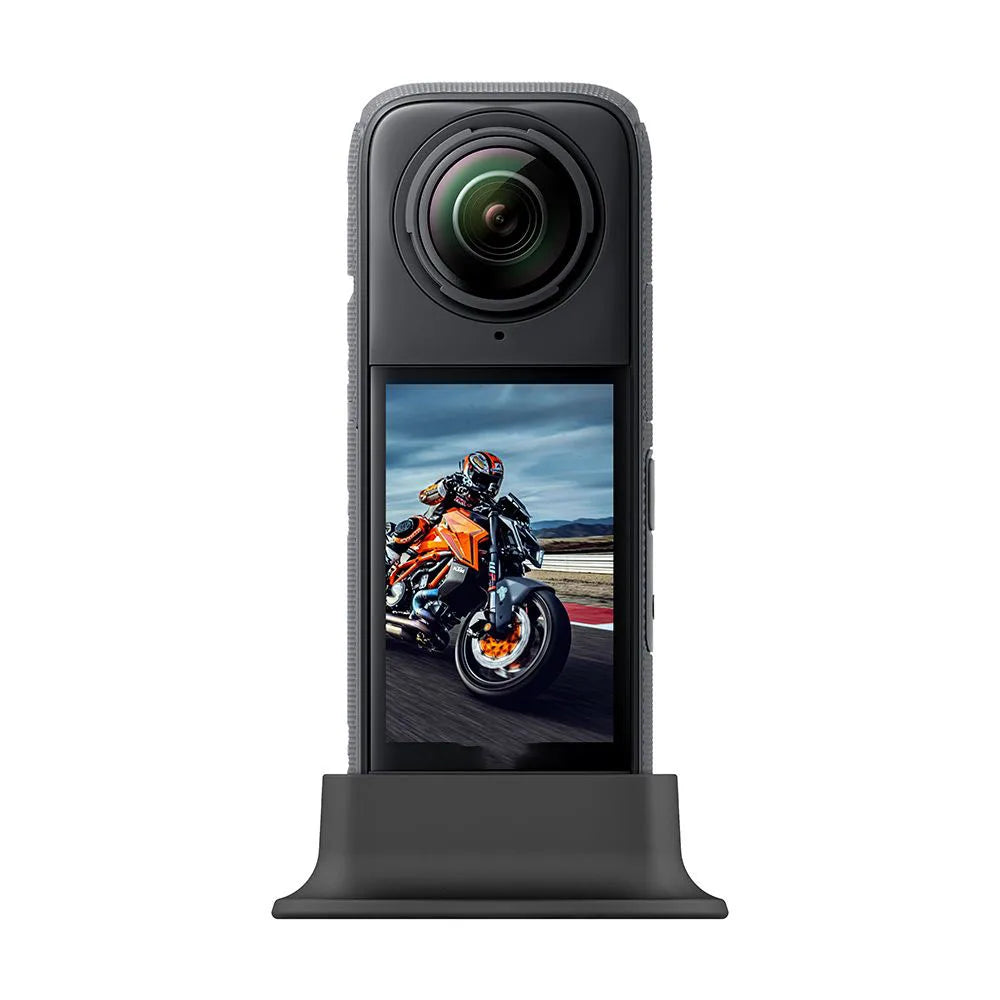Silicone Base Stand for Insta360 X4 – Desktop Lens Cover & Protective Camera Lens Cap for Sports Camera Accessories