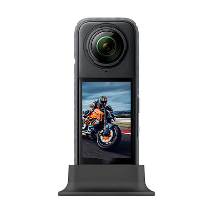 Silicone Base Stand for Insta360 X4 – Desktop Lens Cover & Protective Camera Lens Cap for Sports Camera Accessories