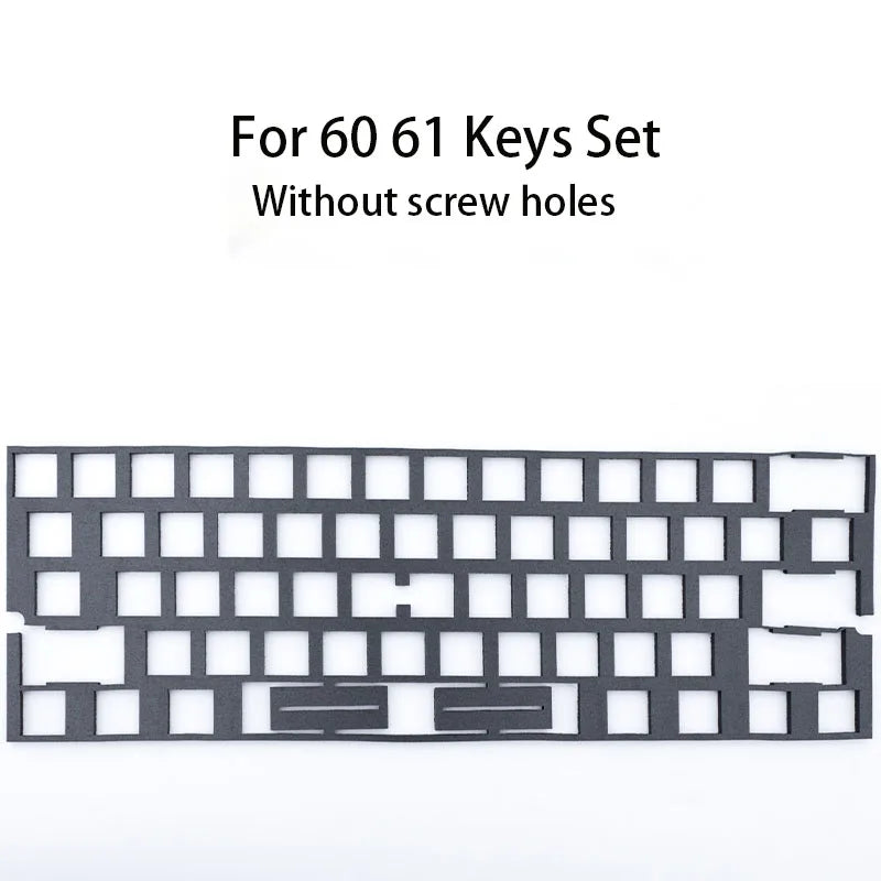 Mechanical Keyboard Poron Sandwich Cotton Silencer Pads – Sound-Absorbing Foam Dampeners for 61-108 Key Switches