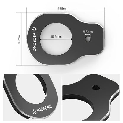 Harley Street Glide Ignition Key Switch Bracket – Compatible with 2006-2023 Road King, FLHR/XS, Electra Glide Ultra, Tri Glide