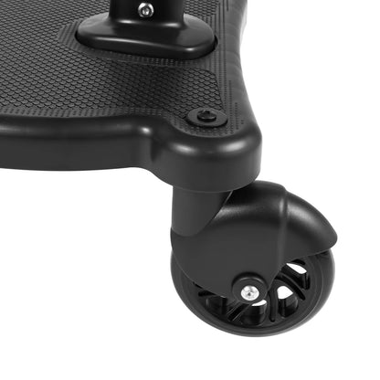 2-in-1 Universal Stroller Buggy Board with Detachable Seat – Pram Pedal Adapter for Kids, 25kg Load Capacity