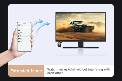 Hagibis Wireless HDMI Display Dongle Adapter – 4K@60Hz Wireless Extender for Laptop, PC, Smartphone, HDTV, Projector, IOS