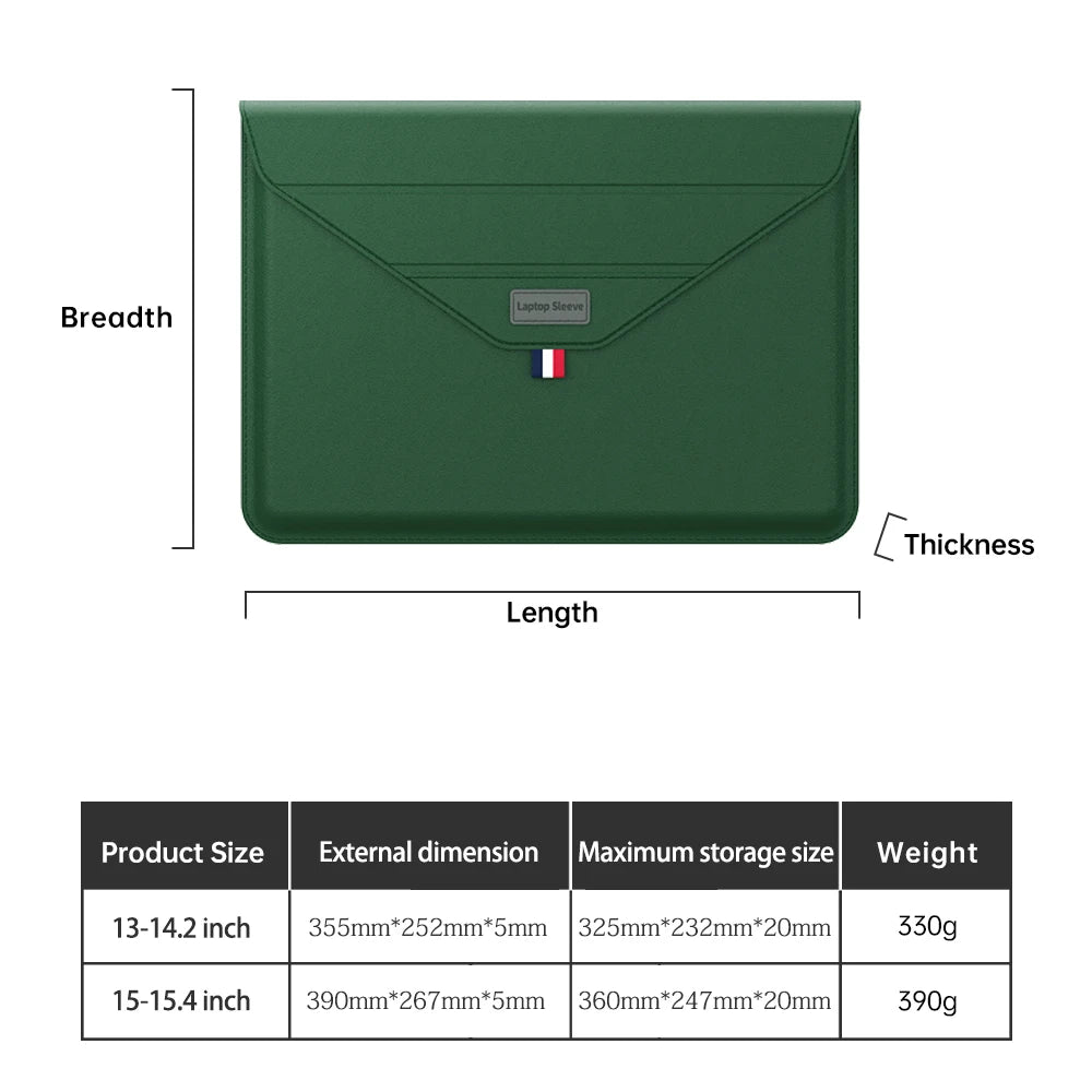 Laptop Sleeve for MacBook Air 15 M2 2023 (A2941) - 15.3 Inch Liner Case with Mouse Pad, Envelope Bag for MacBook Pro 14 M3 M1 and MateBook 2023