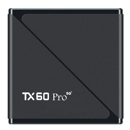 Android 16 Smart TV Box — Allwinner H313 Quad-Core, Dual WiFi 2.4G/5G, 14K Media Player with Voice Remote (16G/256G)