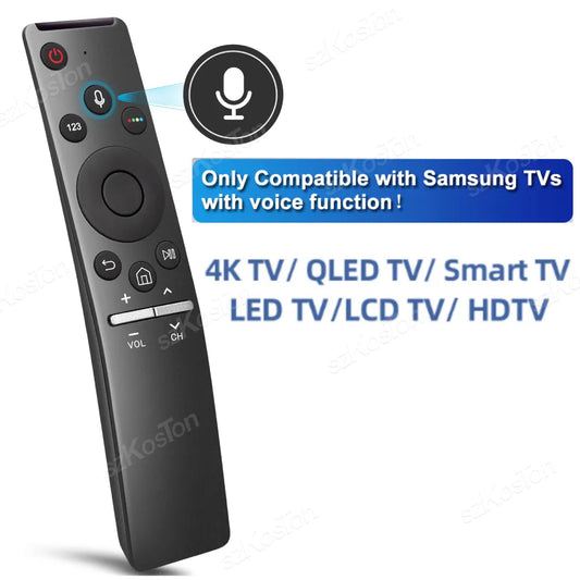 Universal Voice Remote Control for Samsung Smart TV: BN59-1266A Replacement Remote with Voice Function for All Samsung TVs