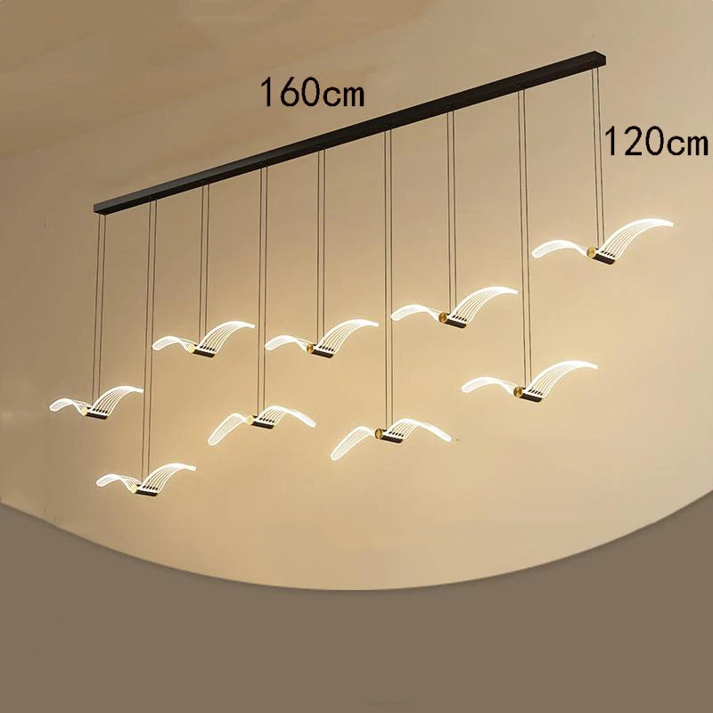 Modern LED Pendant Light – Home Decor Chandeliers for Living Room & Dining Room Indoor Hanging Lighting