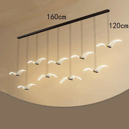 Modern LED Pendant Light – Home Decor Chandeliers for Living Room & Dining Room Indoor Hanging Lighting