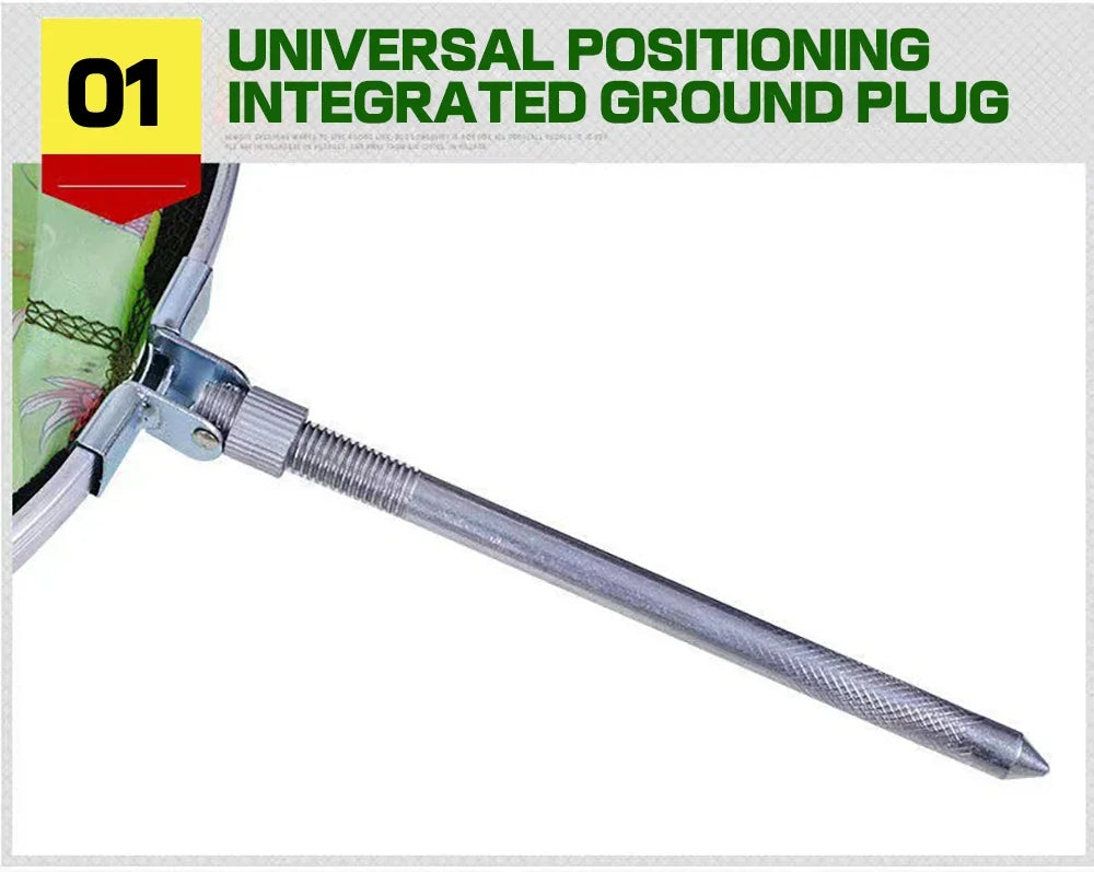 Folding Fishing Net 1.7m-3m – Large Shrimp, Carp & Crab Trap Creel for Surfcasting Accessories