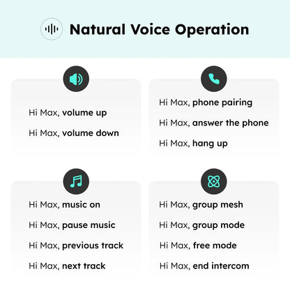 ASMAX Z1 Motorcycle Bluetooth Intercom — IP67 Waterproof Helmet Headset with 2 Chips, 8-Core, HiFi Speakers, ENC & 42-Min Fast Charging