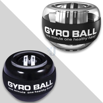 Gyroball Powerball Forearm Exerciser — Gyroscope Muscle Trainer for Wrist & Hand Fitness