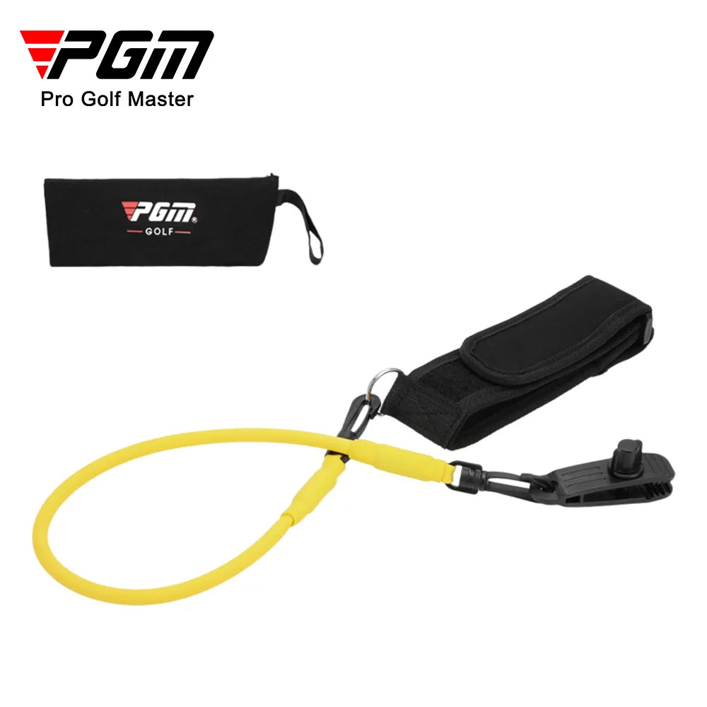 PGM Golf Swing Tension Belt Band - Strength Trainer Action Supplies for Golf Club Correction, Strong Swing Trainer Device JZQ025