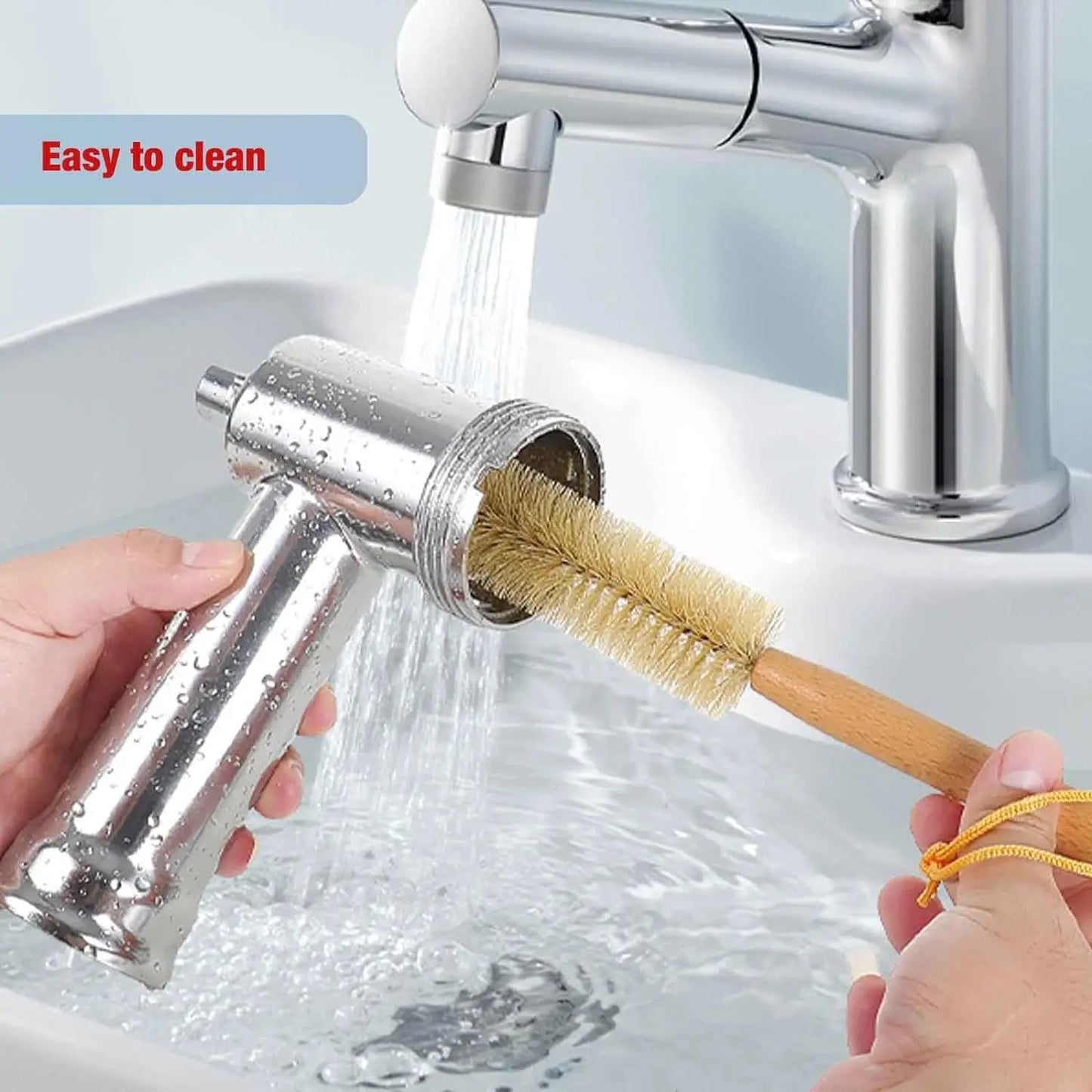 Metal Food Grinder Attachment for KitchenAid and Cuisinart SM-50 Series Stand Mixers - Includes Meat Grinder and Sausage Stuffer