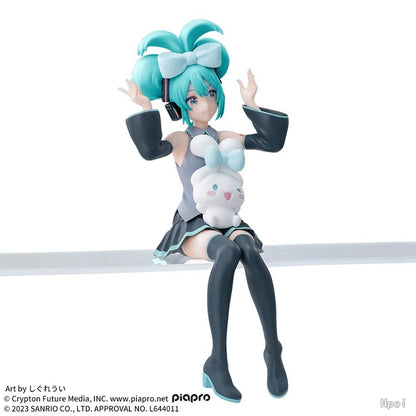 20cm Hatsune Miku x Cinnamoroll Anime Figure – Kawaii PVC Action Doll Toy Gift for Adults