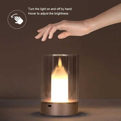 GGbingo LED Night Light – PIR Motion Sensor Candlelight with USB Charging & Auto Switch