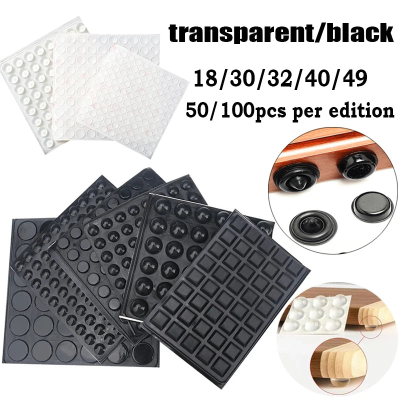 PVC & Rubber End Cap Kit — 10/25/50pcs Round Threaded Caps for Steel & Plastic Pipes, 3-25mm