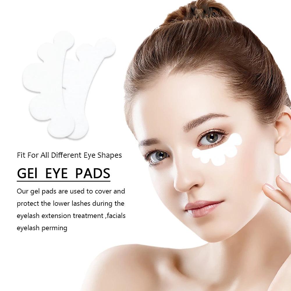 20/50 Pairs Hydrogel Lash Extension Patches | Under Eye Stickers for Grafting & Makeup | Eyelash Extension Tools