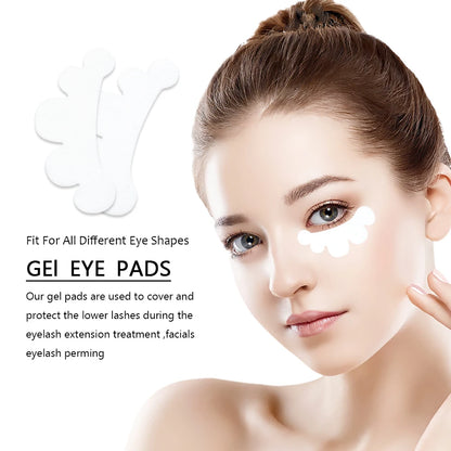 20/50 Pairs Hydrogel Lash Extension Patches | Under Eye Stickers for Grafting & Makeup | Eyelash Extension Tools