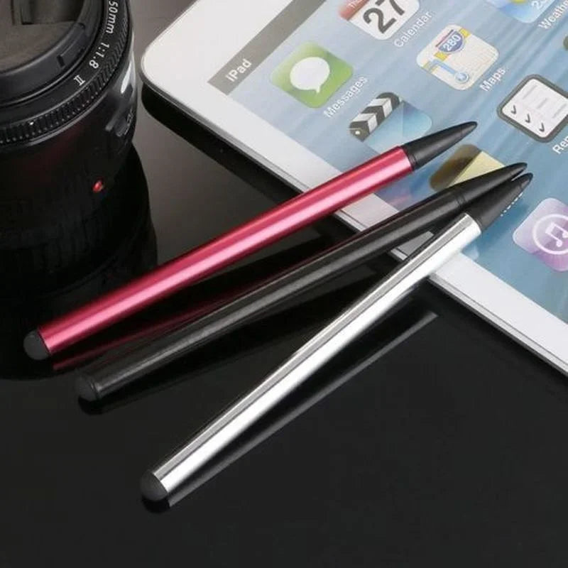Universal Touchscreen Stylus Pens - Capacitive/Resistive Rubber Pen for Smartphones and Tablets | Compatible with iPhone, iPad, Samsung