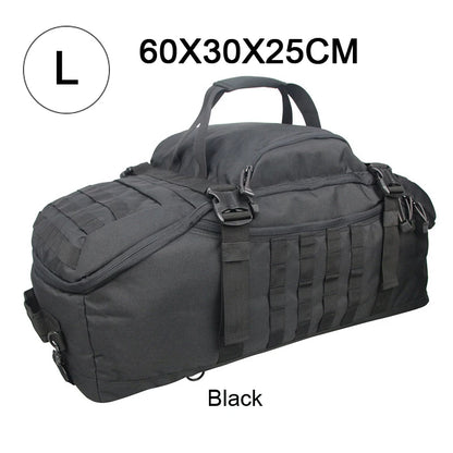 LQARMY Tactical Military Backpack – 30L/45L/80L 3-in-1 Gym, Camping, Travel Bag
