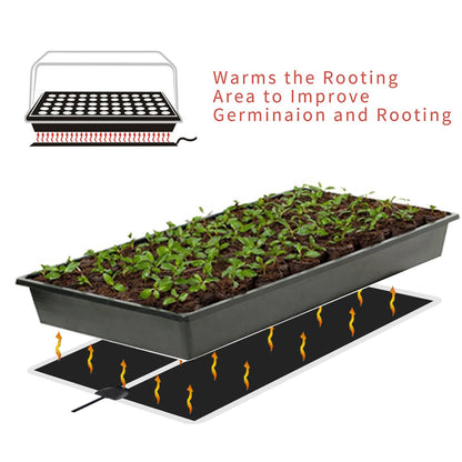 5–45W Seedling Heat Mat — 220V–240V Plant Germination & Propagation Pad for Flowers, Vegetables, and Winter Anti-Cold Protection