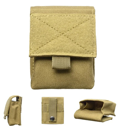 Tactical MOLLE EDC Pouch - Magazine and Cigarette Waist Pocket, Airsoft Ammo Bag, Hunting Accessories, Gadget Gear Pouch