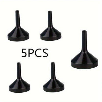 1/3/5PCS Mini Refillable Perfume Bottle Funnels — Travel Perfume Bottles with Bottom Fill Dispenser
