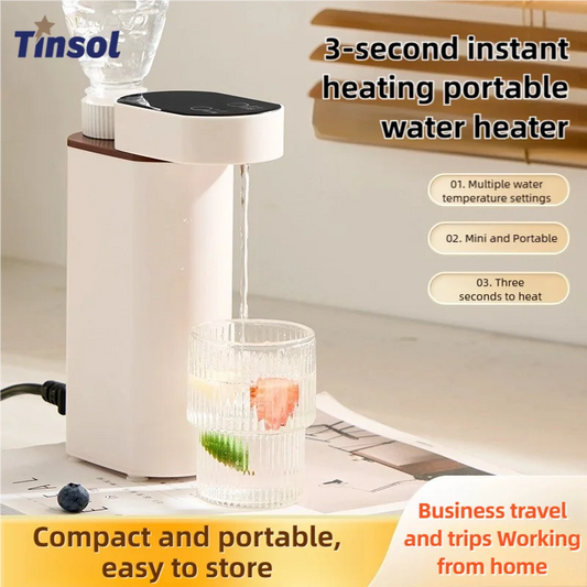 2000W Instant-Heat Water Dispenser – 3-Second Rapid Heating Portable Dispenser for Mineral & Bottled Water