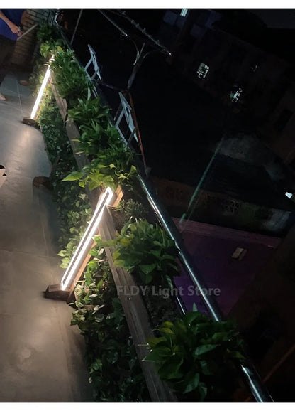 Outdoor Wall Lamp – IP65 Waterproof LED Long Corridor & Staircase Light, Balcony, Villa & Garden Entrance Lighting