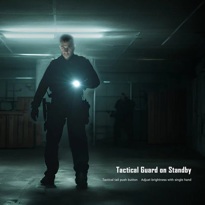 IMALENT BL70 EDC Flashlight – 6000 Lumens Cree XHP70 HI LED, Type-C Rechargeable Dual Light Source for Camping & Work