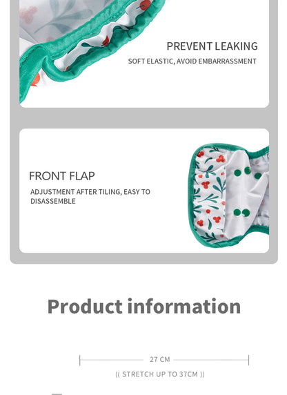 Kangobaby #My Soft Life# Reusable Baby Cloth Diaper Cover – Washable Newborn Nappies 0-3 Months