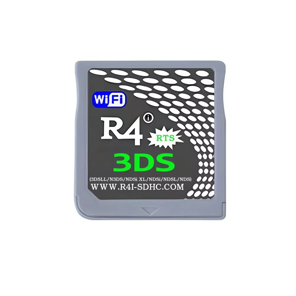 Red R4 3DS Flash Card & SDHC Adapter – Memory Card for DS Video Games