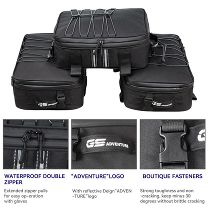 Motorcycle Luggage Bags: Additional Bags for BMW GS 1200 LC Adventure 2013-2017, R1250GS, R1200GS Adventure - Top Pack